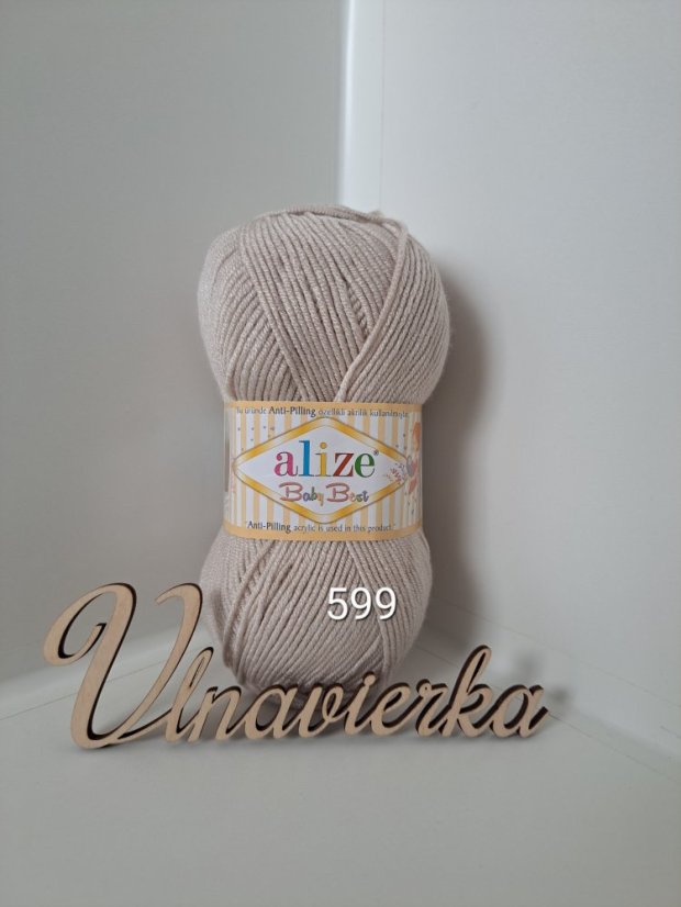 Alize Baby Best 599 svetlá béžová