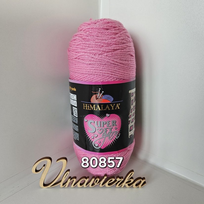 Himalay Super Soft Yarn 80857 ružová