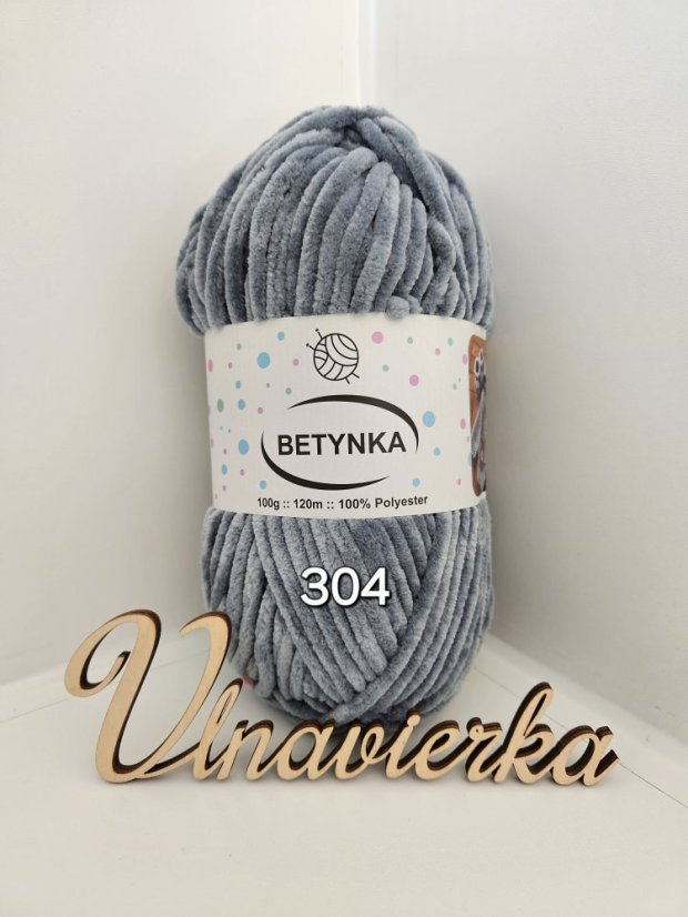 Betynka 304 sivá