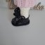 Topánky pre bábiku a zvieratká 5,5cm čierná
