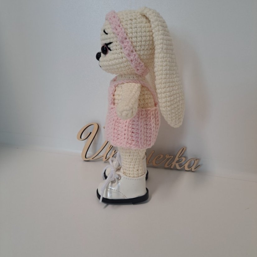 Topánky pre bábiku a zvieratká biele 5,5cm