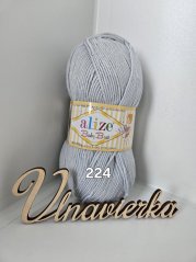 Alize Baby Best  224 šedá