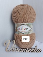Alize softy plus 199 hnedá
