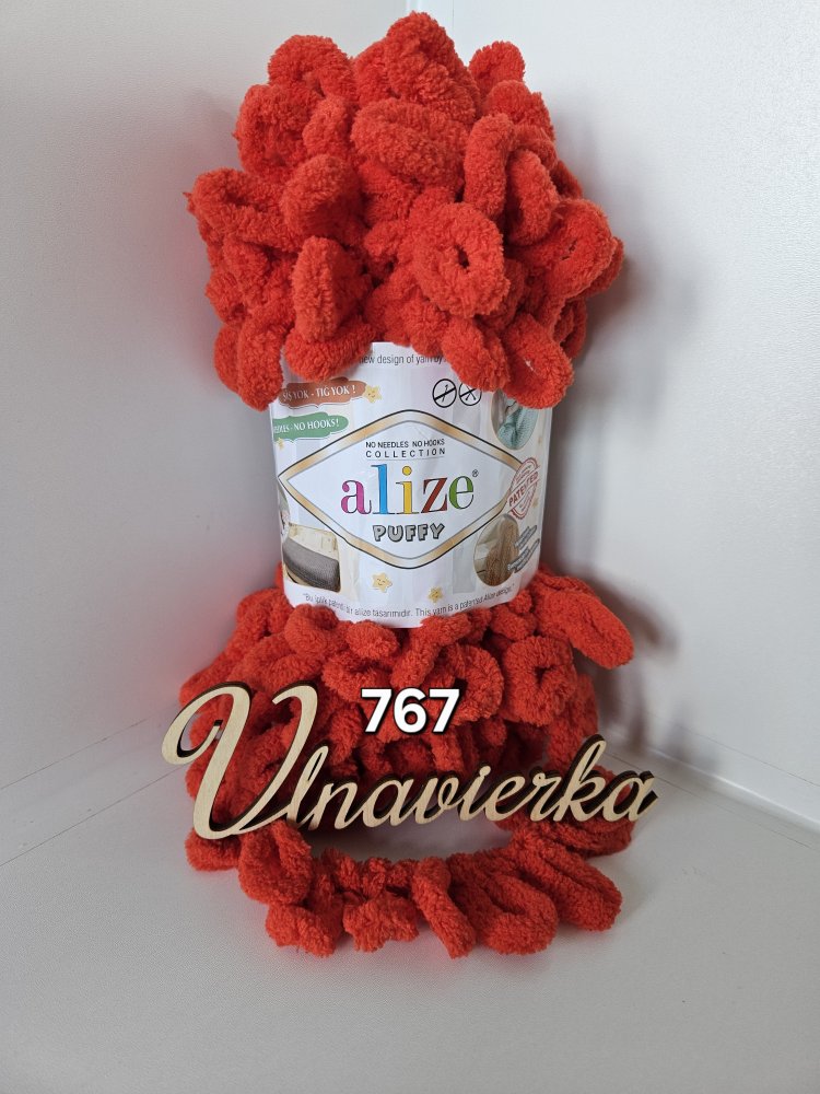Alize Puffy 767 červená