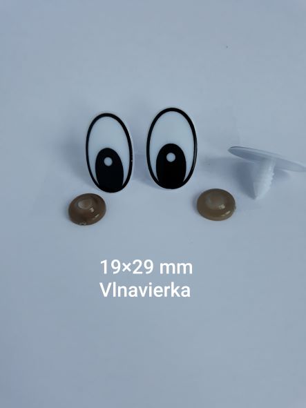 Ovalne Oči 19*29 mm